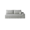 Whisen Convertible Sleeper Sofa Bed, Plush Corduroy Fabric, Back Support with Pillow - 4 of 4