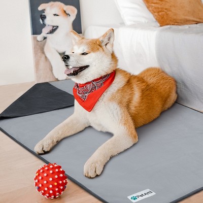 Medium Charcoal Waterproof Fleece Pet Blanket