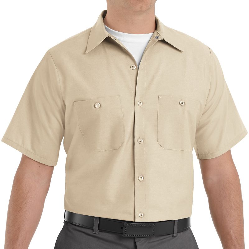 Red Kap Men's Short Sleeve Industrial Work Shirt, 3 of 5