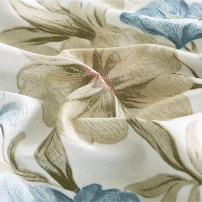 Home Mart Goods 7 Piece Green Floral Modern Comforter Set Soft Bedding — фото 3