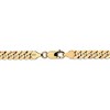 Black Bow Jewelry Men's 6.25mm 14k Yellow Gold Solid Beveled Curb Chain Necklace - 4 of 4