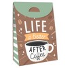 Big Dot of Happiness But First, Coffee - Cafe Themed Gift Favor Bags - Party Goodie Boxes - Set of 12 - 3 of 4