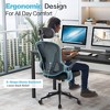 XIZZI Ergonomic Office Chair Mesh Chairs with Tilt Lock & Wide Cushion, High Back Home Desk Chair with Adjustable Headrest & Flip-Up Arms - 4 of 4
