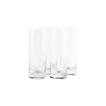 Set of 4 Feast It Forward Highball Drinkware 16oz Glasses - Stolzle Lausitz