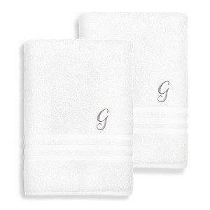 Linum Home Textiles 100% Turkish Cotton 2PC Denzi Bath Towel Set - 1 of 1