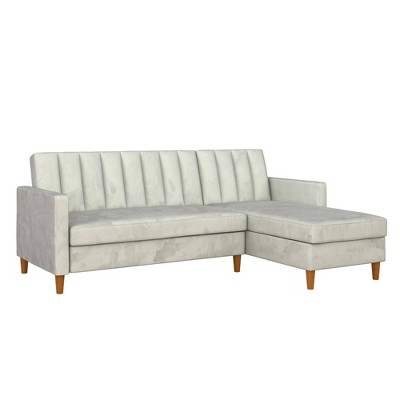 target grey futon