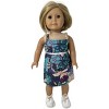 Doll Clothes Superstore Handmade Earth Tone Sundress with Shoes for 18-Inch Girl Dolls - 3 of 4