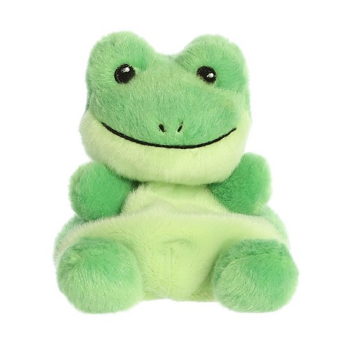 Aurora Mini Ribbits Frog Palm Pals Adorable Stuffed Animal Green