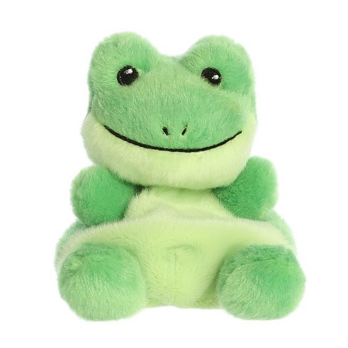 Aurora Mini Ribbits Frog Palm Pals Adorable Stuffed Animal Green 4.5 :  Target