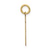 Black Bow Jewelry 14k Yellow Gold, Jersey Collection, Small Number 46 Pendant - 2 of 4