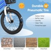 Gymax Kids Bike for Boys & Girls Aged 4-8 Years Old 16"/18" Children Bicycle Training Wheels Handlebar Basket Toddler Balance Bike Blue - 4 of 4