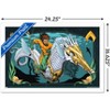 Trends International Aquaman and the Lost Kingdom - llustration Framed Wall Poster Prints - 3 of 4