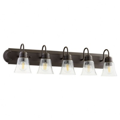 Quorum Lighting 5 - Light Vanity in  Oiled Bronze