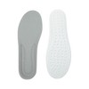 Unique Bargains Comfort Sport Shoe Inserts Fit Shoe White Gray 1 Pair - 3 of 4