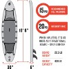 Waimea Bay 10' Blue Tang All Round Rigid Inflatable Paddleboard - 3 of 4