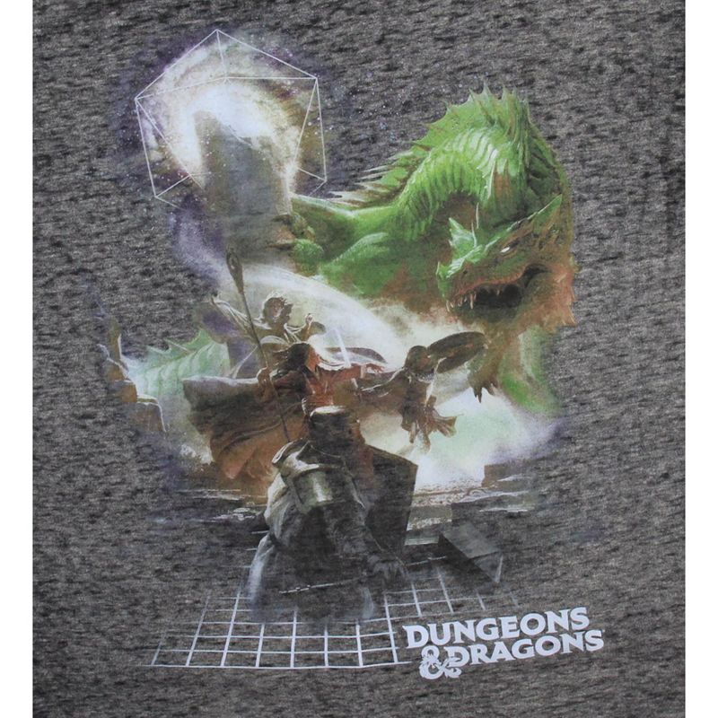 Dungeons And Dragons Junior's Dungeons And Dragons D&D Burnout T-Shirt, 2 of 5