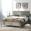 NicBex Queen/Full/King Size Modern Solid Wood Bed Frame with Headboard for Adults/Boys/Girls - 2 of 4