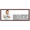 PosterPalooza | 10x4 Wood Frame with UV Acrylic, 6 Finishes: Black, White, Bronze, Silver, Wood, Mahogany - 2 of 4