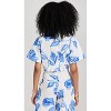 Women's Nightflower Tie Front Cropped Top - PatBo - 2 of 4