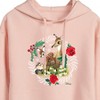 Women's - Disney - Christmas - Family In The Forest Cropped Graphic Hoodie - 2 of 3