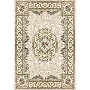 Ancient Garden 57226 Ivory 5.3X7.7 Rectangle - 1 of 4