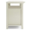 54" Wood TV Media Stand with Two Side Doors, Adjustable Shelves and Cord Management for Living Room and Bedroom - 3 of 4
