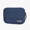 Hynes Eagle Electronic Organizer Travel Cable Tech Case-Blue - 2 of 4
