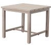 Sapphtopaz Modern Aluminum Outdoor End Table Outdoor Side Table, Patio Table Small Table Outdoor Table for Backyard, Balcony, Porch - 4 of 4