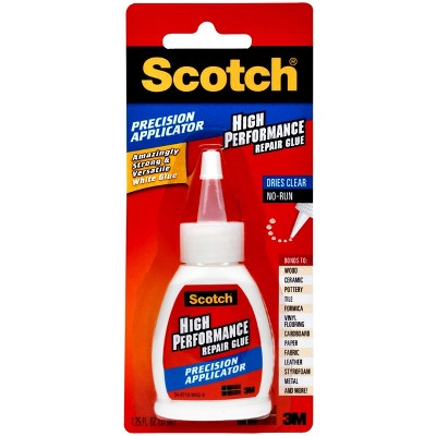 Scotch Precision Applicator High Performance Repair Glue 1.25oz