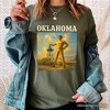 Iconic Oklahoma State Oil Heritage T-Shirt, Tulsa Golden Driller Landmark Tee and Travel Souvenir | OrnamentallyYou - 4 of 4