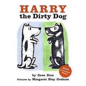 Harry the Dirty Dog Board Book (Anniversary) (50TH ed.) - by Gene Zion (Hardcover) - 1 of 1