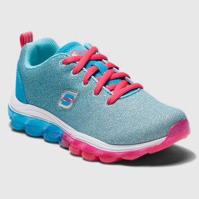 girls teal tennis shoes