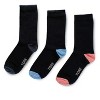 Women's Heel & Toe Crew Sock | Size Women's 5-9 - Navy - 2 of 3