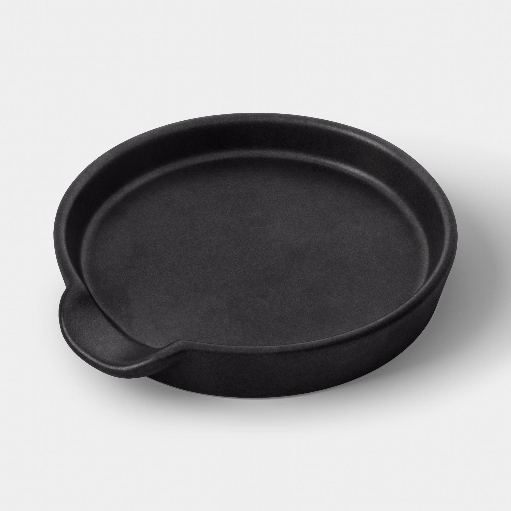 Stella Ceramic Spoon Rest Black - Threshold™
