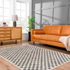 Hauteloom Halen Taupe Checkered Area Rug - 2 of 4