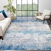 2'x6' Machine Washable Runner Rug, Non-Slip Low Pile Carpet for Hallway, Bedroom, Living Room, Kitchen, Dining Room, Grey - 3 of 4