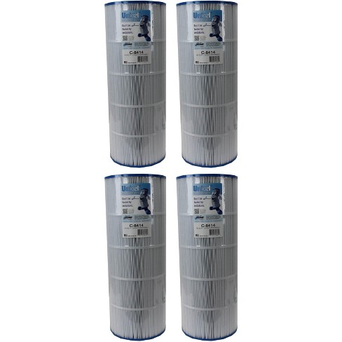 Unicel Pac Fab/Waterway Swimming Pool Filter Cartridge (4-Pack) White 4 x  C7472 - Best Buy