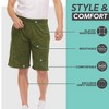 Men's Athletic Shorts with Pockets Quick Dry Fit Moisture Wicking Gym Workout Shorts for Men for Basketball, Running, Pack of 3 - 3 of 4