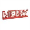 LED Joy and Merry Tabletop Sign (Set of 2) - 3 of 4