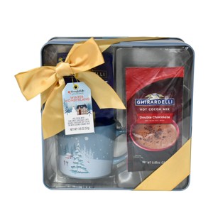 MODERN GOURMET FOODS Seasonal Christmas Hot Beverage Tin with Ghiradelli - 1.85oz - 1 of 3