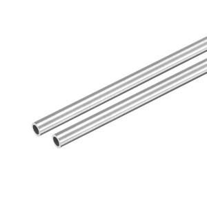 Unique Bargains 304 Stainless Steel Corrosion Resistant Round Industry Tube 2 Pcs - 1 of 4