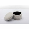 NicBex Modern 24.4" Round Storage Ottomans Small Footstools with Boucle Fabric for Bedroom and Living Room - 4 of 4
