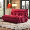 SYFERLORY Armless 2-Seat Togo Two Seater Large Bean Bag Sofa - 4 of 4