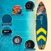 10'6" x 33" x 6" Inflatable Stand Up Paddle Board, Inflatable Paddle Board with Premium Sup Accessories - 2 of 4