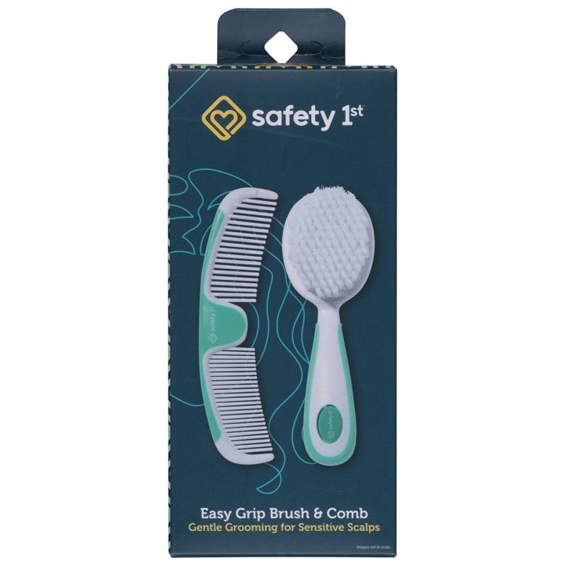 Safety 1st Easy Grip Brush & Comb Set, 1 of 7
