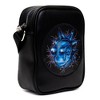 Rick and Morty Bag, Cross Body, Rick and Morty Lenticular Face Expression Applique, Vegan Leather - 3 of 4