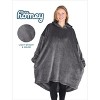 The Bare Homey - Adult Wearable Blanket - Microplush Side Pockets - 3 of 4