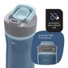 Contigo Clybourn Chill Stainless Steel FreeFlow Filter Water Bottle with AUTOSEAL, 24oz., Dark Ice - 4 of 4