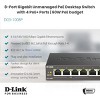 D-Link 8-Port Gigabit PoE+ Unmanaged Switch, 4x PoE+ Ports (60W Total PoE Budget) (DGS-1008P) - 4 of 4