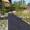 VEVOR Rubber Mulch for Landscaping, Recycled Rubber Mulch Mat 120 x 4.5 in,Permanent Rubber Pathway, Natural-Looking Black Mulch Garden Edging Border - 2 of 4